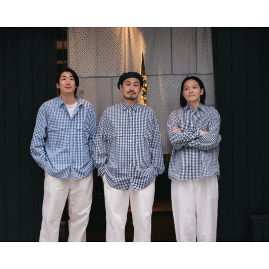 ROLL UP GINGHAM CHECK SHIRT