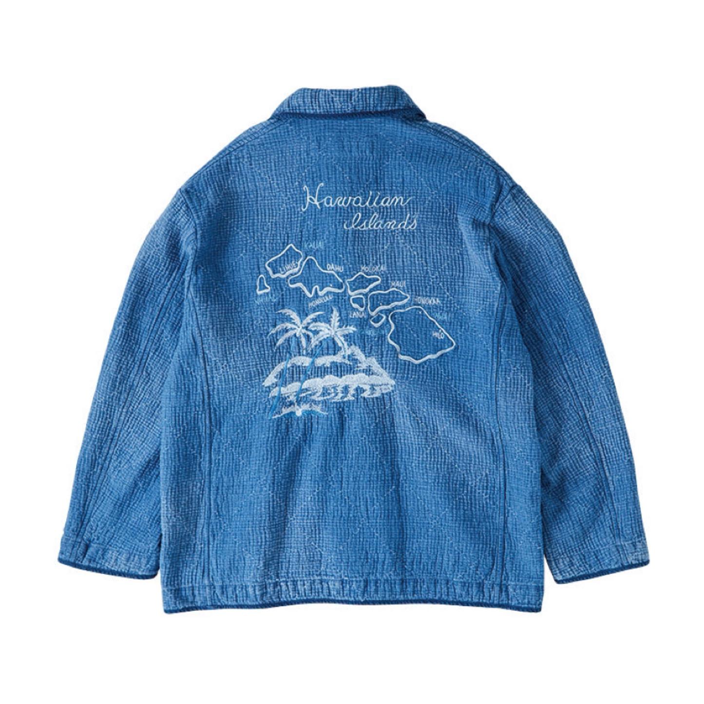 NEW SASHIKO LIGHT OLD HAWAII FRENCH JACKET WATCH CHAIN ITEM