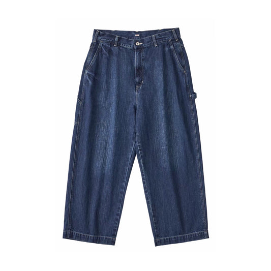 STEINBECK DENIM PAINTER PANTS -NAVY-