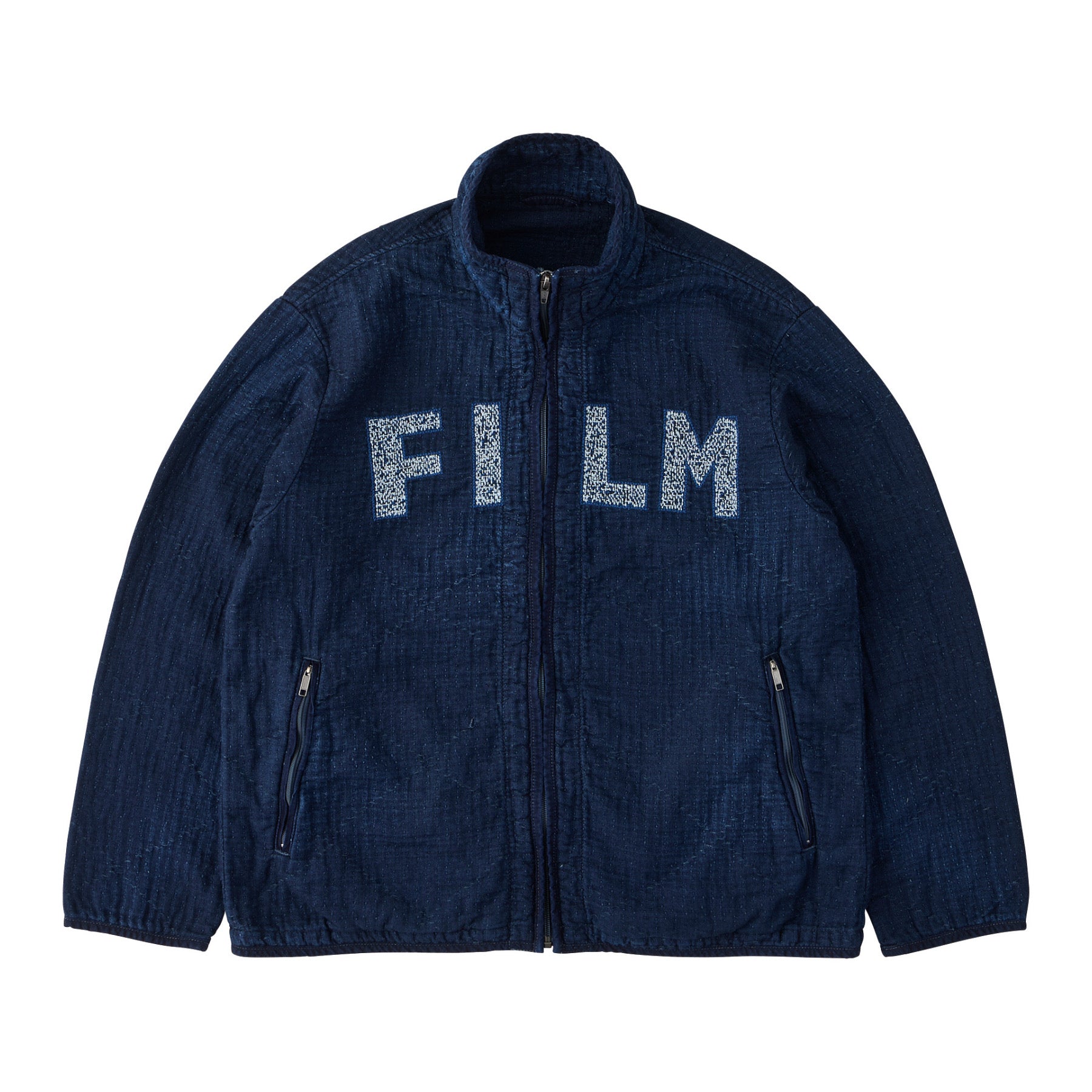 SEA ISLAND SASHIKO ZIP UP JACKET EMBROIDERY (FILM) (LIMITED