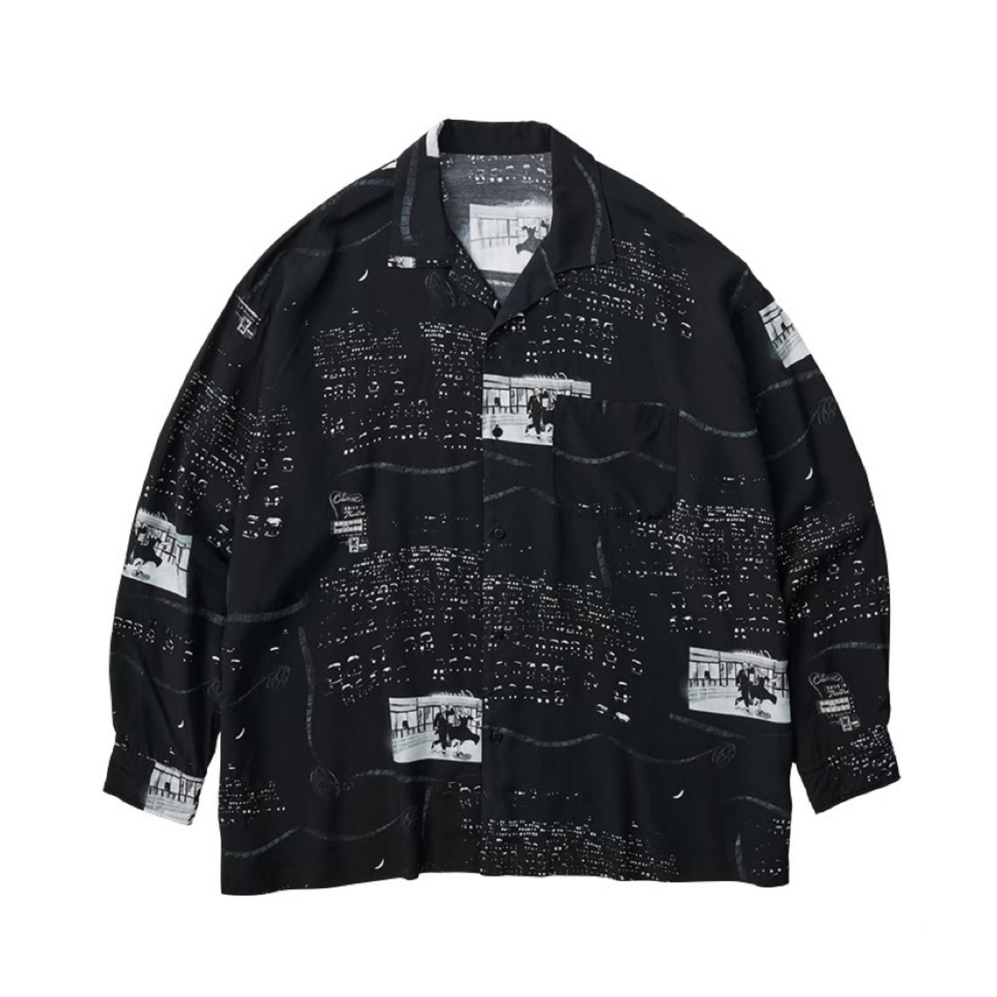 "PC EXCLUSIVE" ALOHA LONG SHIRT DRIVE-IN THEATER
