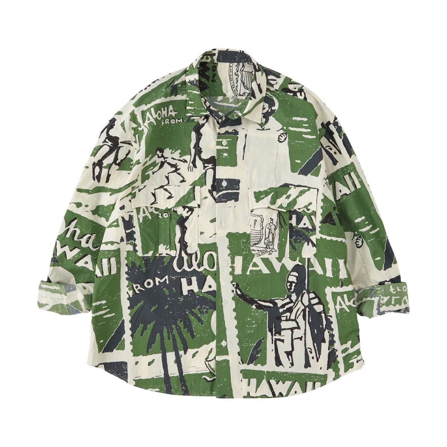 ROLL UP HAWAIIAN OUTDOOR SHIRT