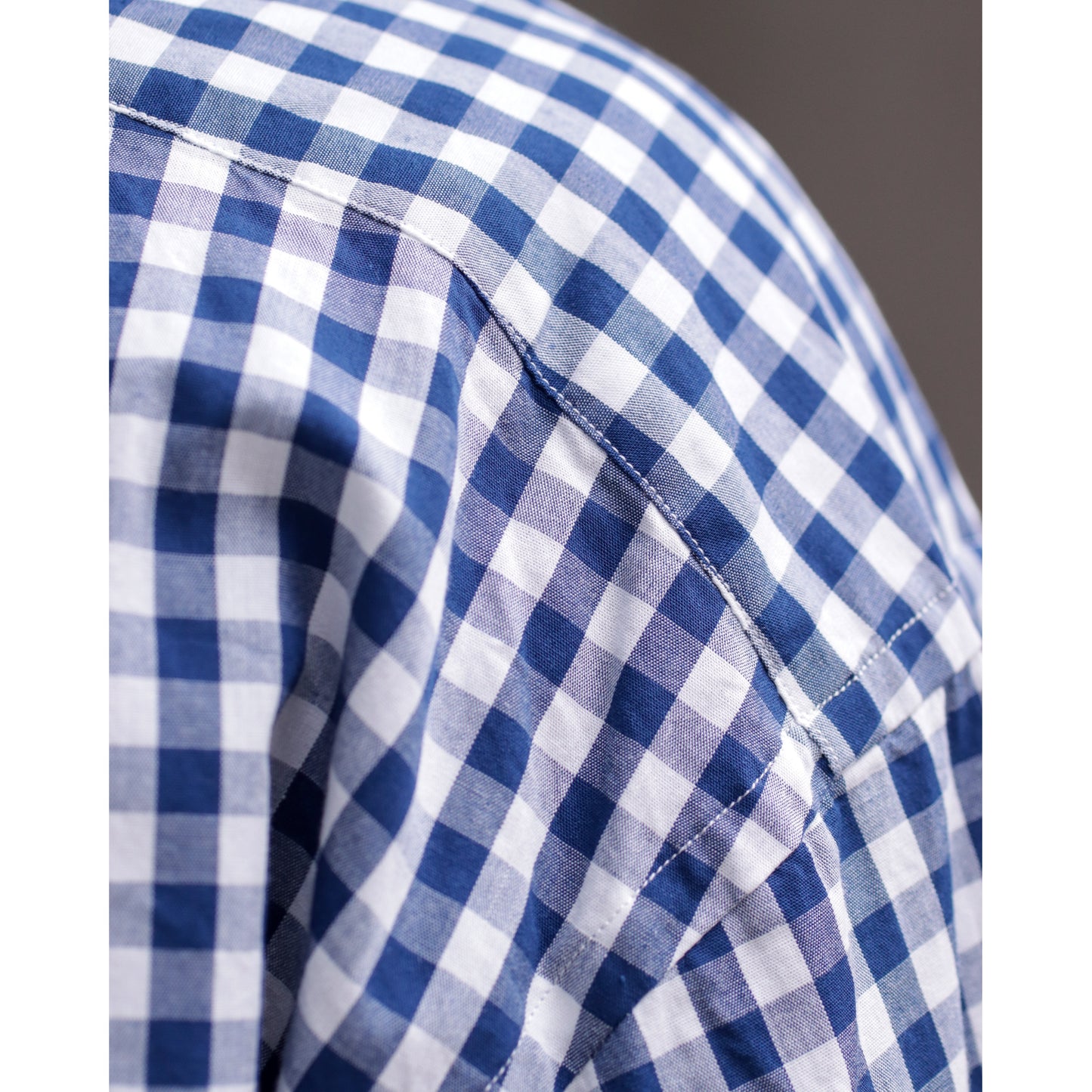 ROLL UP GINGHAM CHECK SHIRT