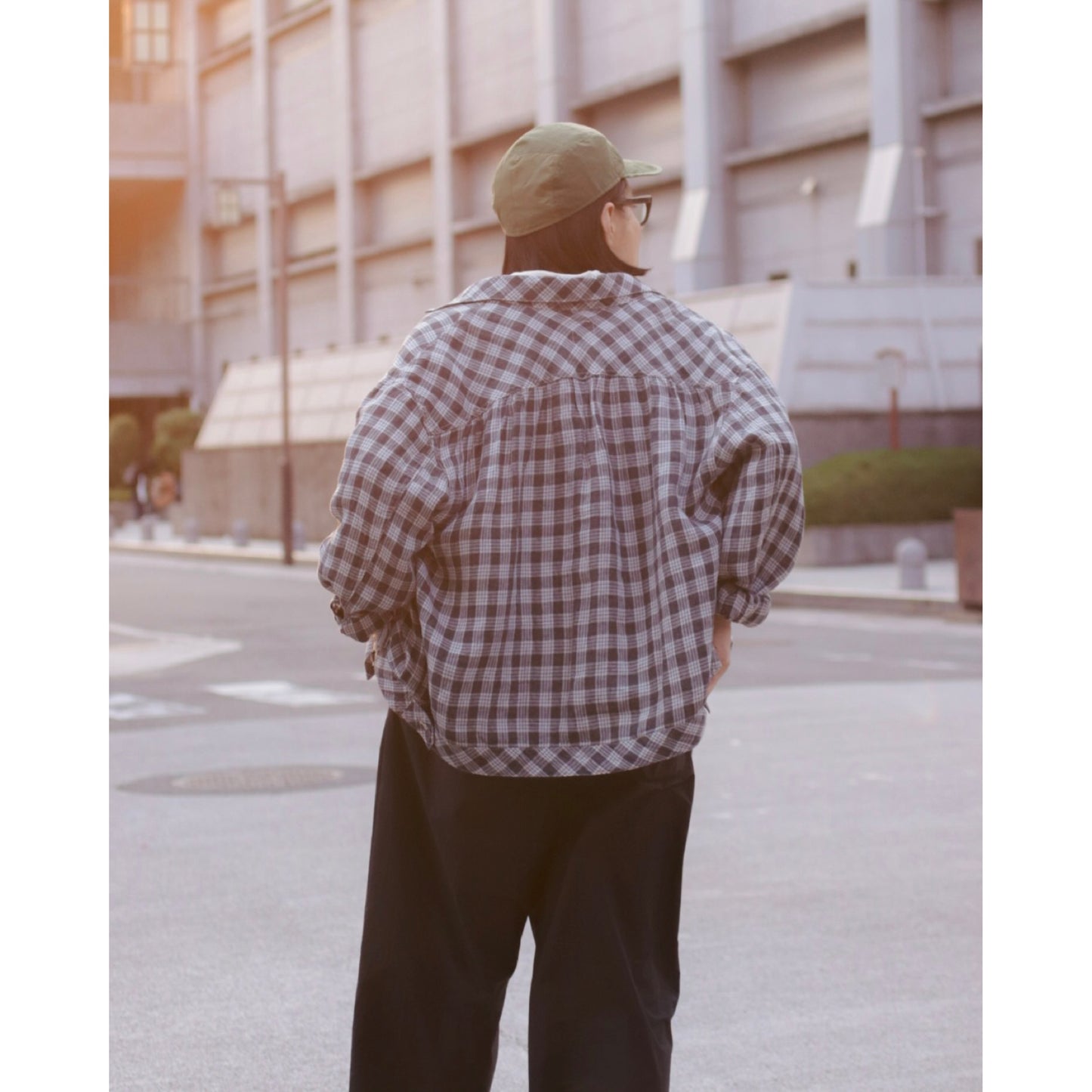 LINEN PALAKA SHORT JACKET