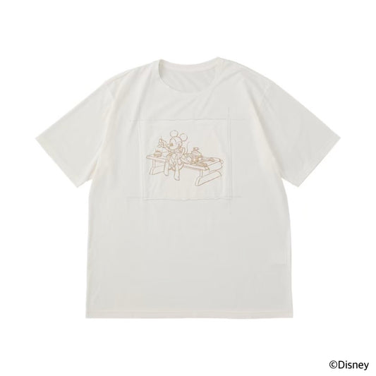 DISNEY MICKEY MOUSE / PC OHARIKO COLLECTION PATCHWORK T-SHIRT