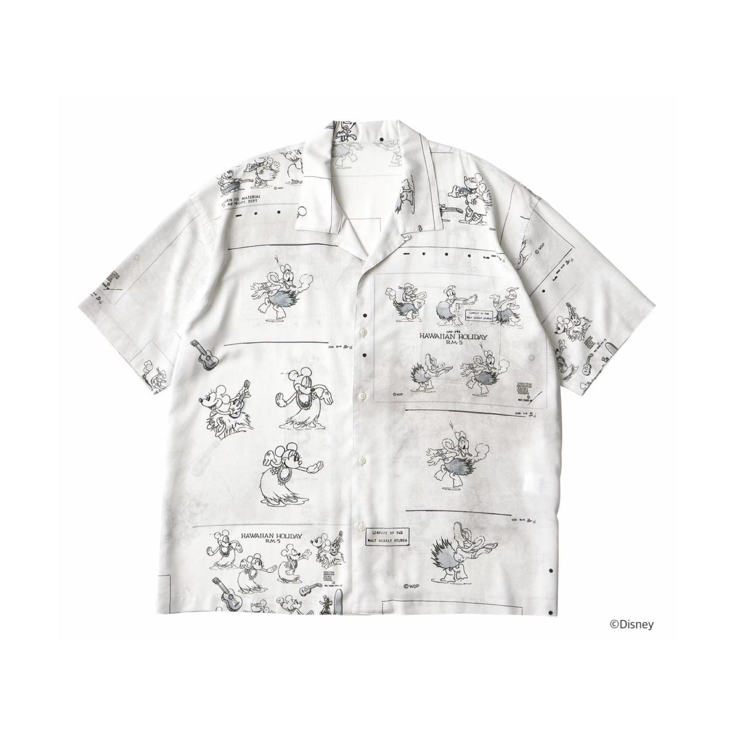 ♥DISNEY HAWAIIAN HOLIDAY PORTER CLASSIC HAWAIIʼAN ALOHA COLLECTION ALOHA SHIRT