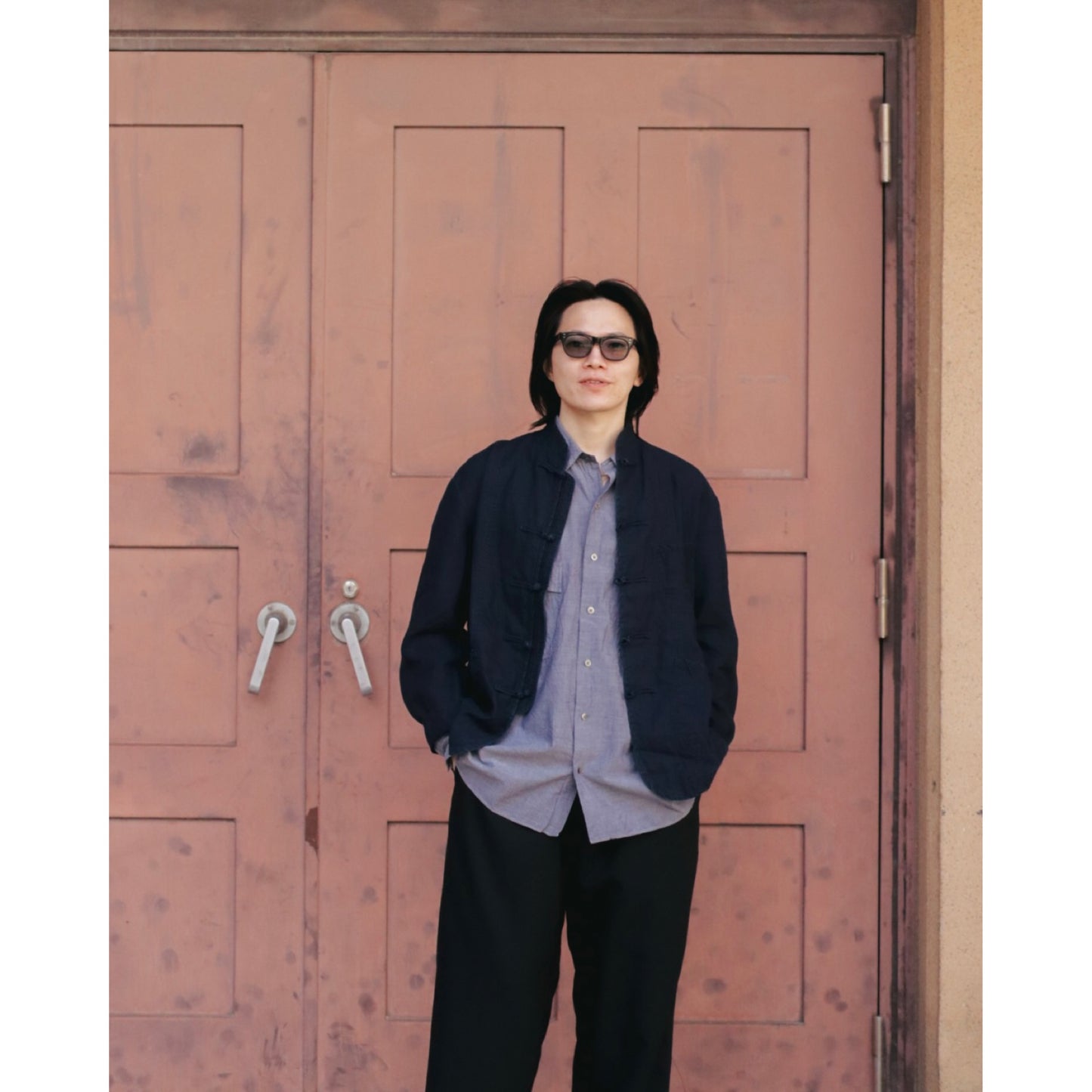 FARMER’S LINEN CHINESE JACKET