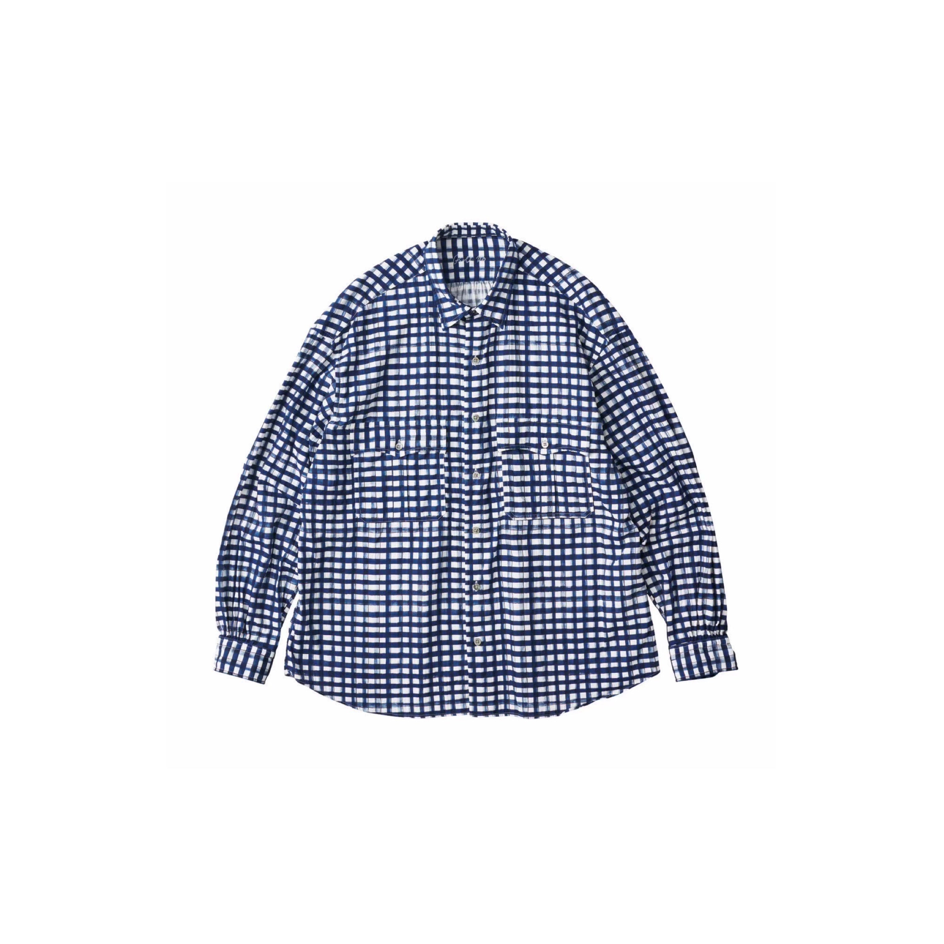 ROLL UP 水彩 GINGHAM SHIRT – PORTER CLASSIC KYOTO