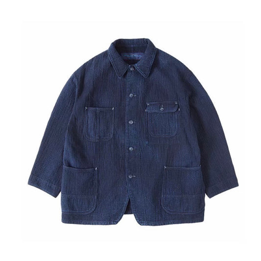 NEW SASHIKO LIGHT COVERALL JACKET
