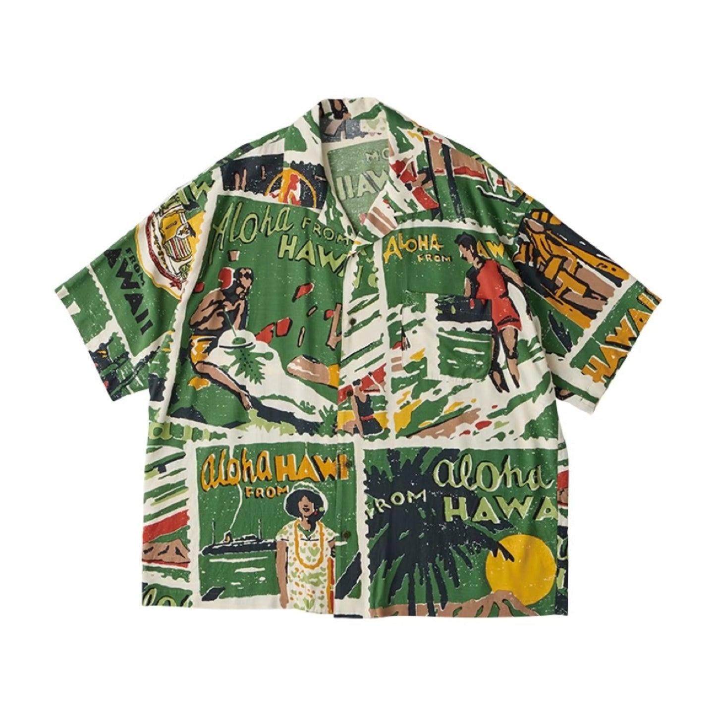HAWAIIAN OUTDOOR ALOHA SHIRT