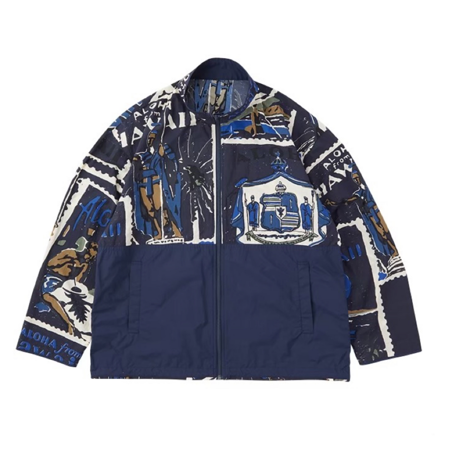 HAWAIIAN OUTDOOR ZIP UP JACKET