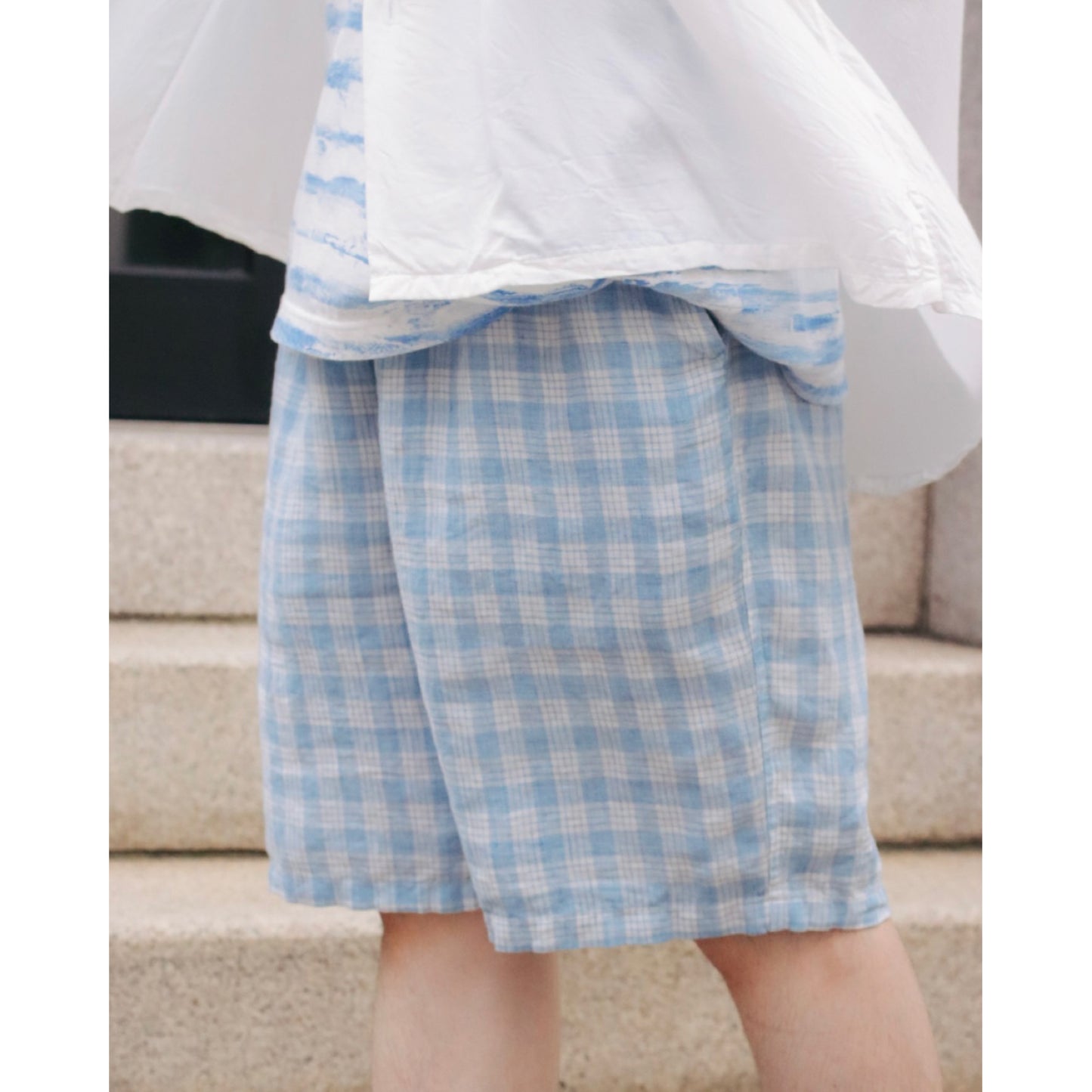 LINEN PALAKA SHORTS
