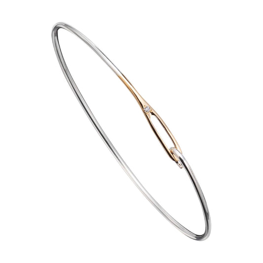 NEEDLE BRACELET W / DIAMOND