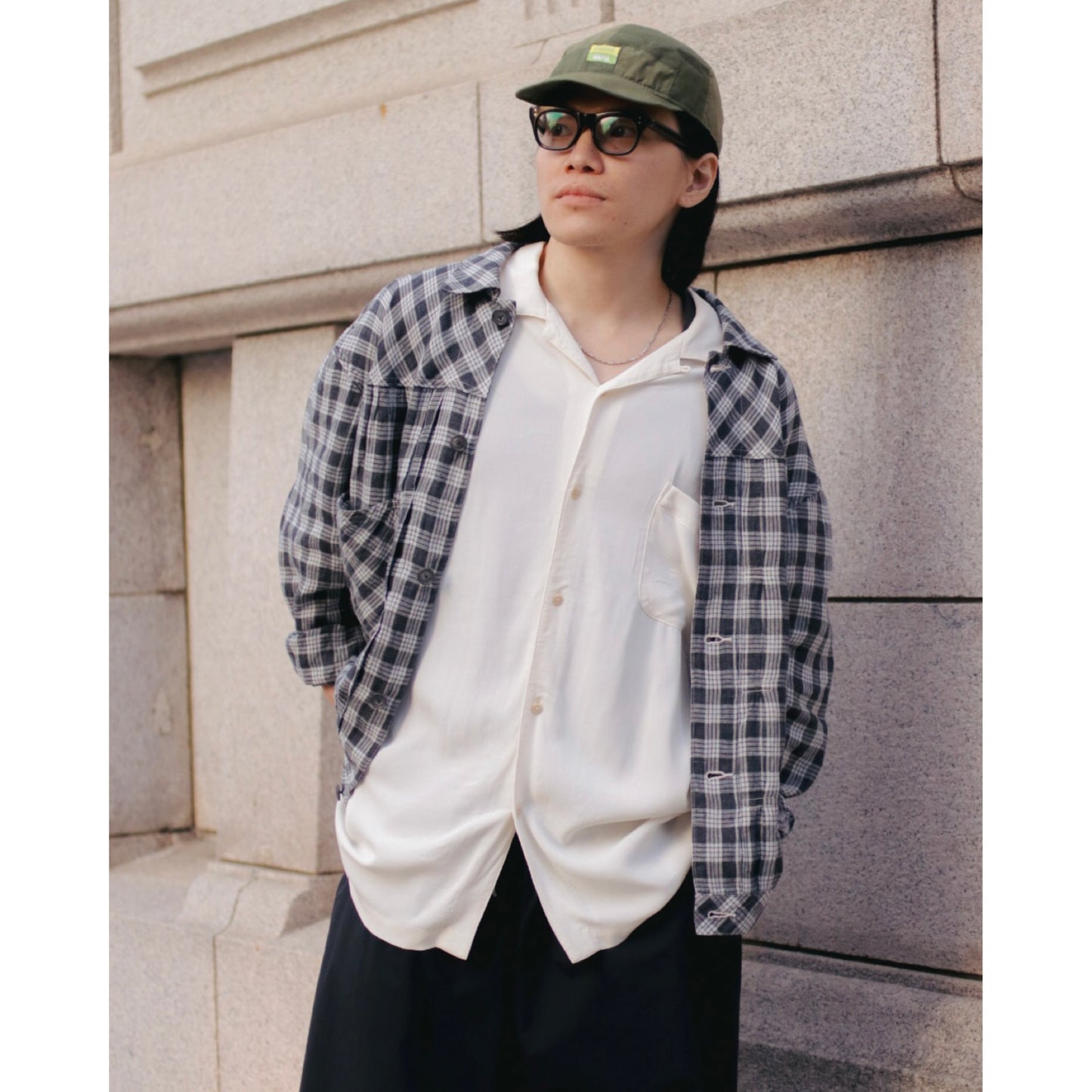 LINEN PALAKA SHORT JACKET