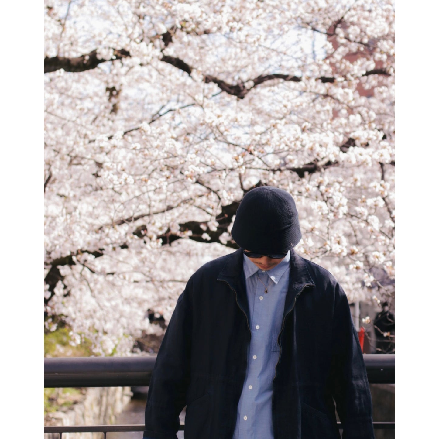 FARMER’S LINEN ZIP UP JACKET