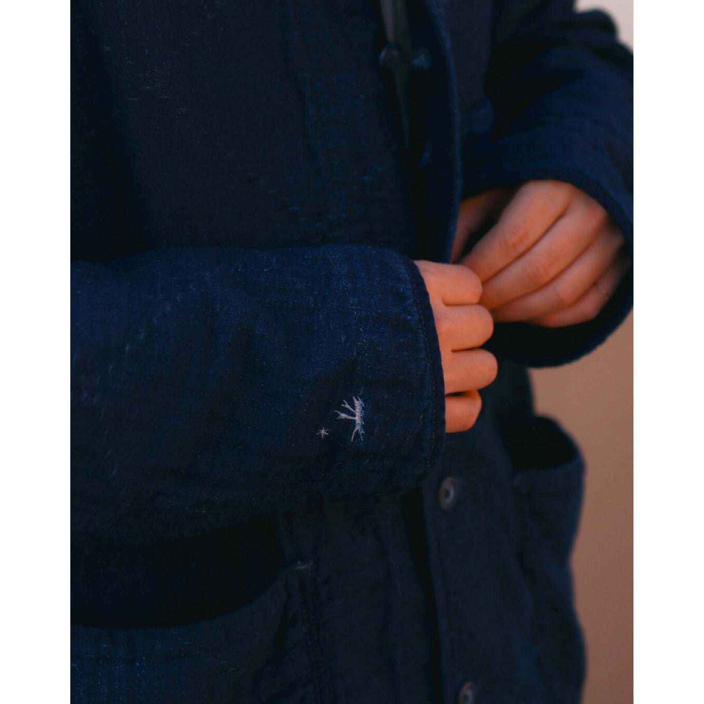 SEA ISLAND SASHIKO FRENCH JACKET WATCH CHAIN ITEM (LIMITED)