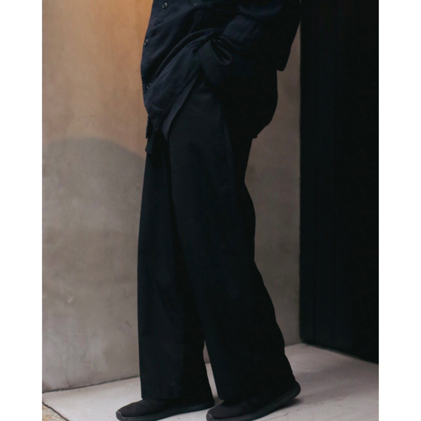 "KYOTO EXCLUSIVE" GABARDINE GENE KELLY PANTS