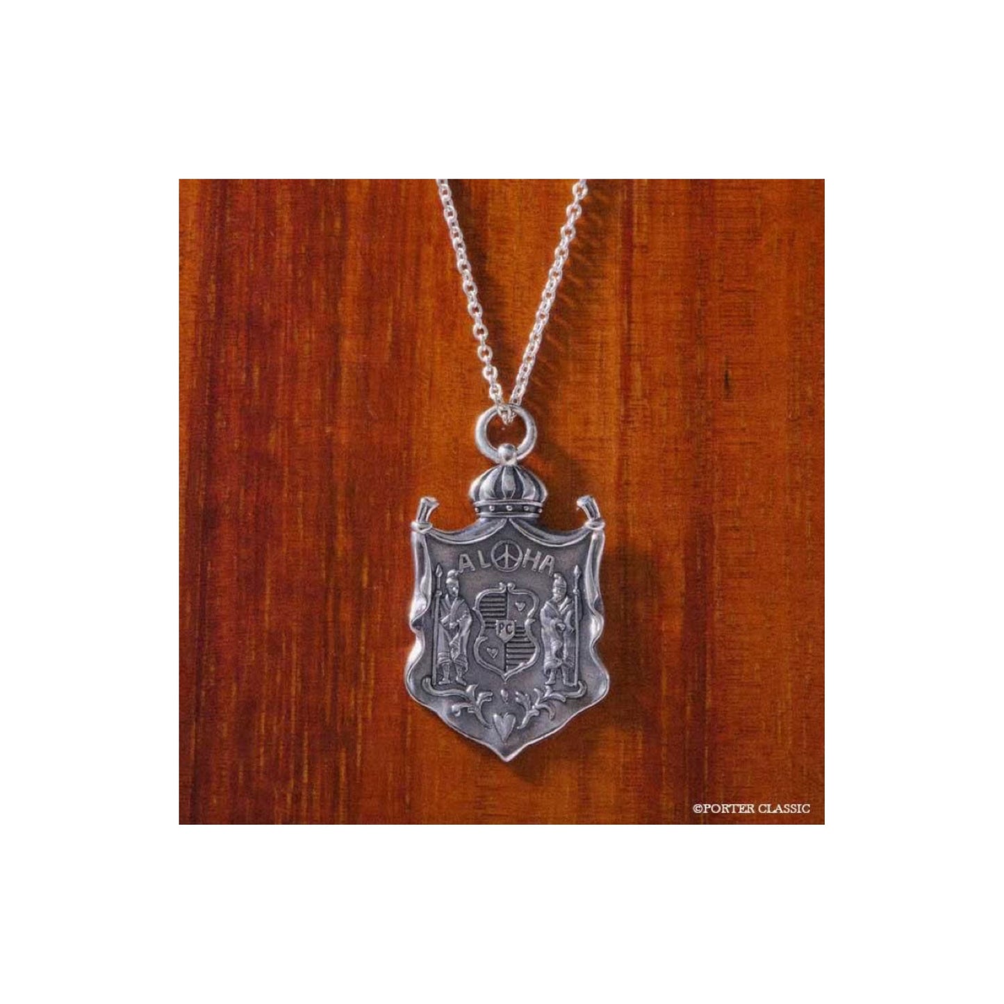 ♥HAWAIIAN SILVER NECKLACE