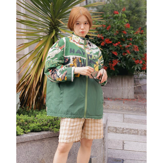 HAWAIIAN OUTDOOR ZIP UP JACKET