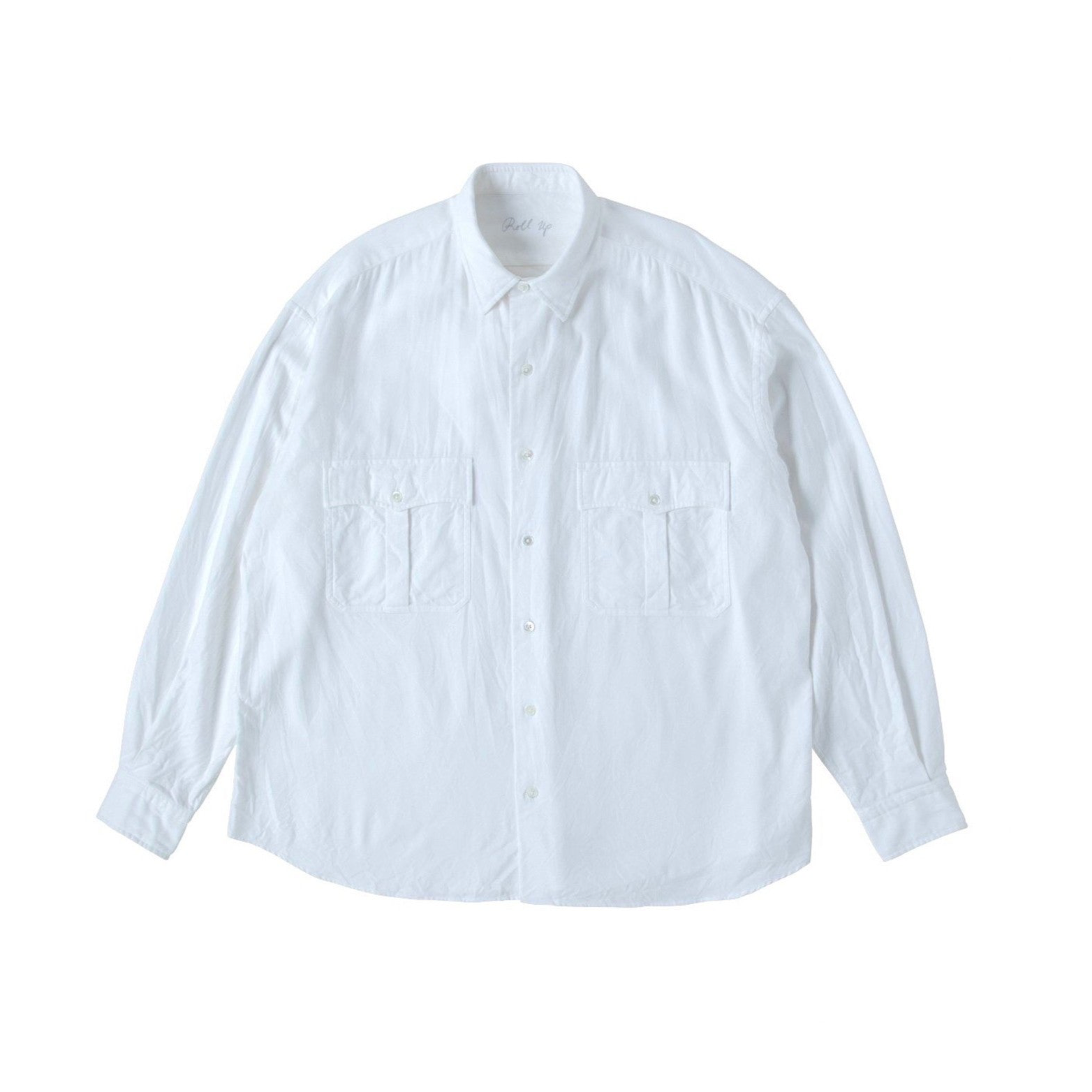 ROLL UP FLANNEL SHIRT – PORTER CLASSIC KYOTO ROLL UP FLANNEL SHIRT – PORTER CLASSIC KYOTO