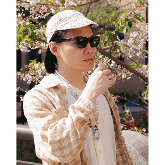 LINEN PALAKA BASEBALL CAP