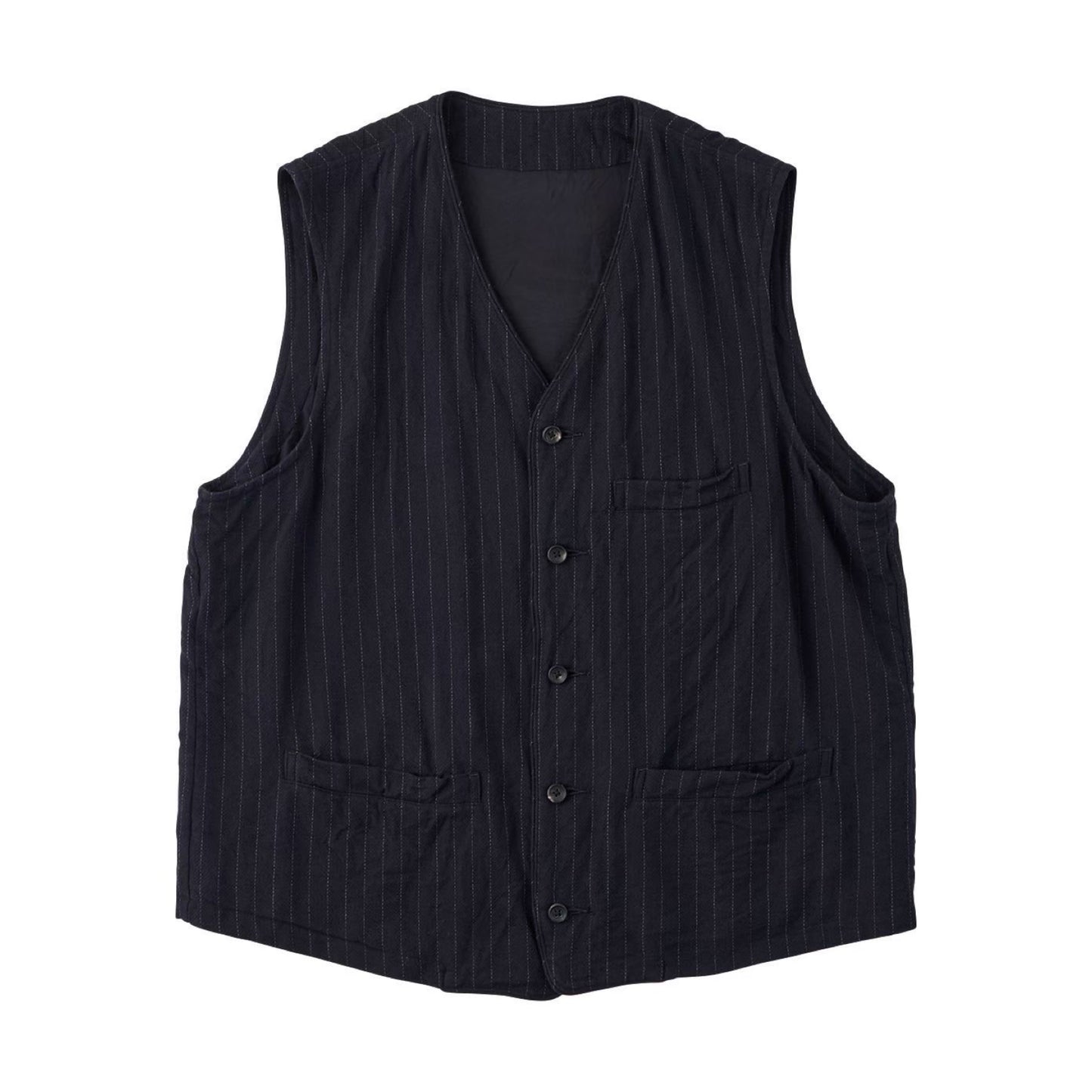 PIN STRIPE CLASSIC VEST WATCH CHAIN ITEM