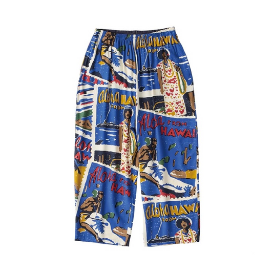 HAWAIIAN OUTDOOR ALOHA PANTS