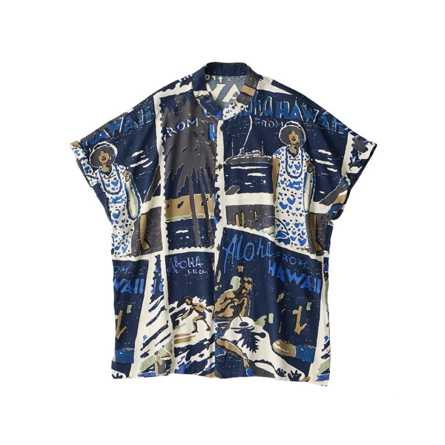HAWAIIAN OUTDOOR ALOHA BLOUSE