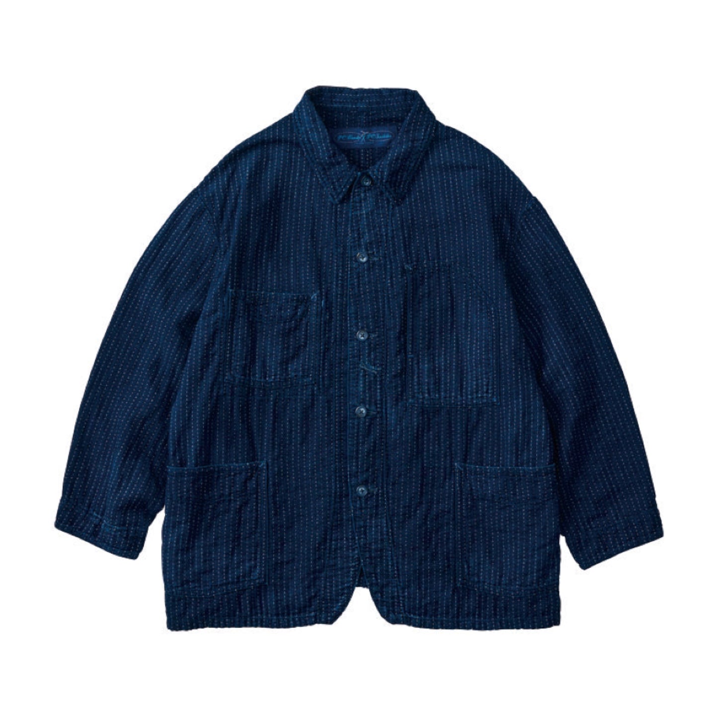 SASHIKO STRIPE COVERALLS WATCH CHAIN ITEM