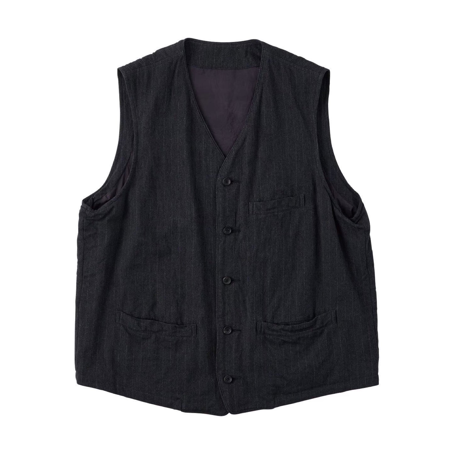 PIN STRIPE CLASSIC VEST WATCH CHAIN ITEM