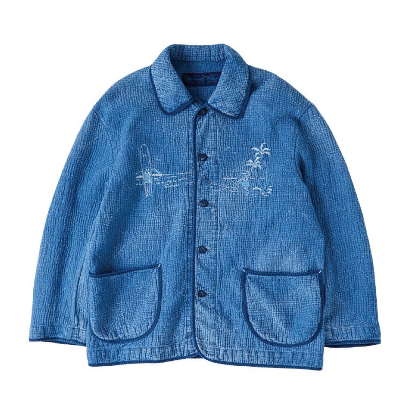 NEW SASHIKO LIGHT OLD HAWAII FRENCH JACKET WATCH CHAIN ITEM