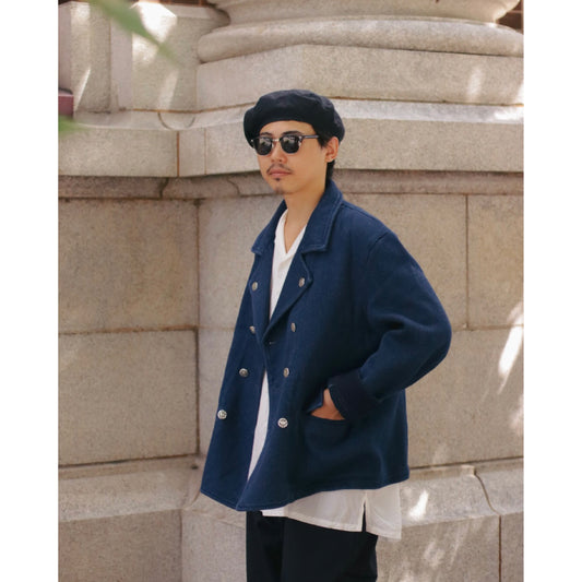 PC KENDO DOUBLE CAR JACKET W/SILVER BUTTONS