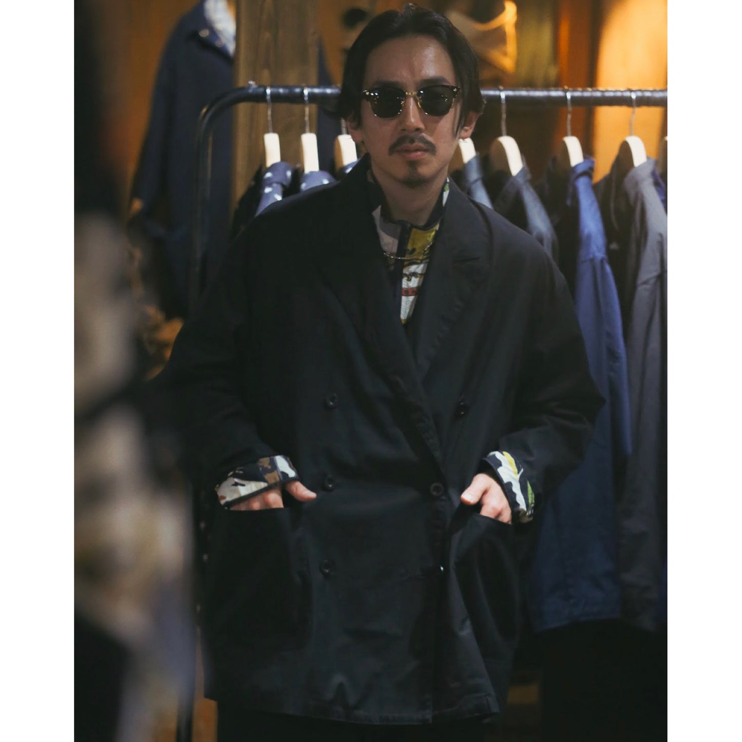 "KYOTO EXCLUSIVE" GABARDINE DOUBLE JACKET