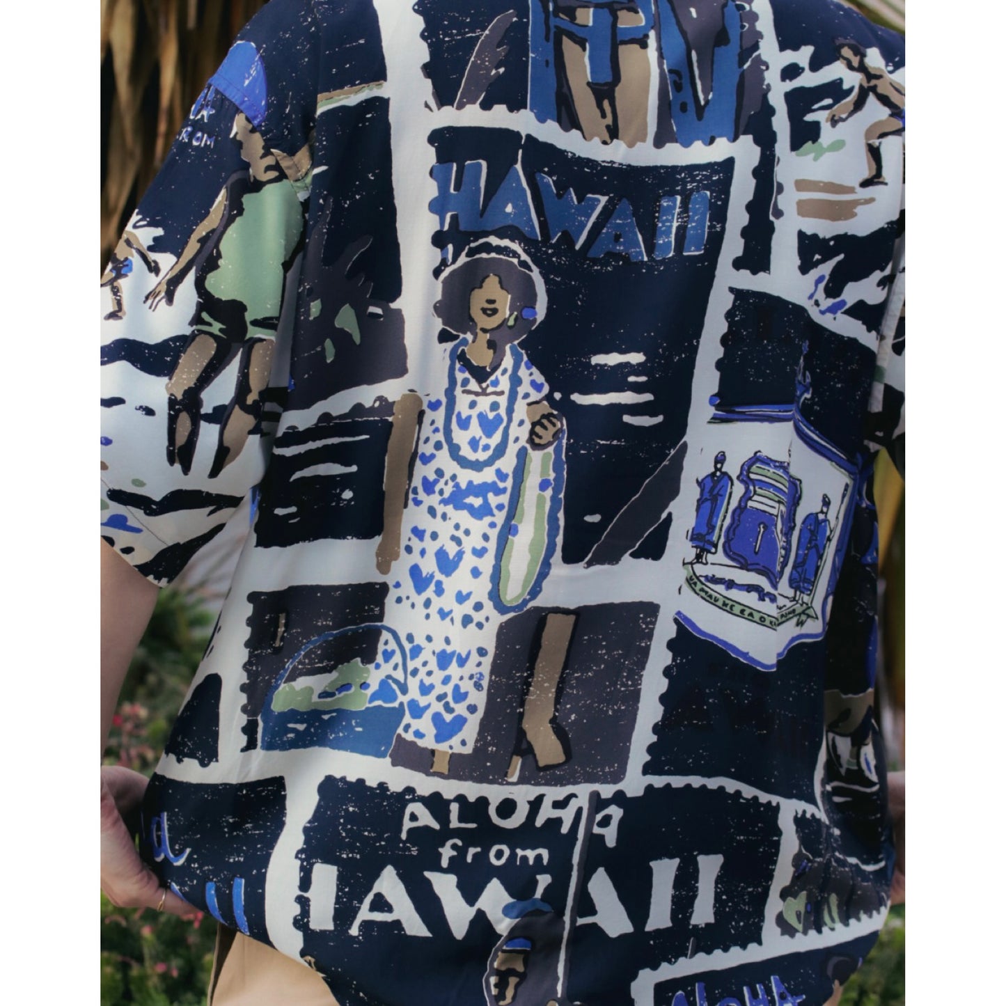 HAWAIIAN OUTDOOR ALOHA SHIRT