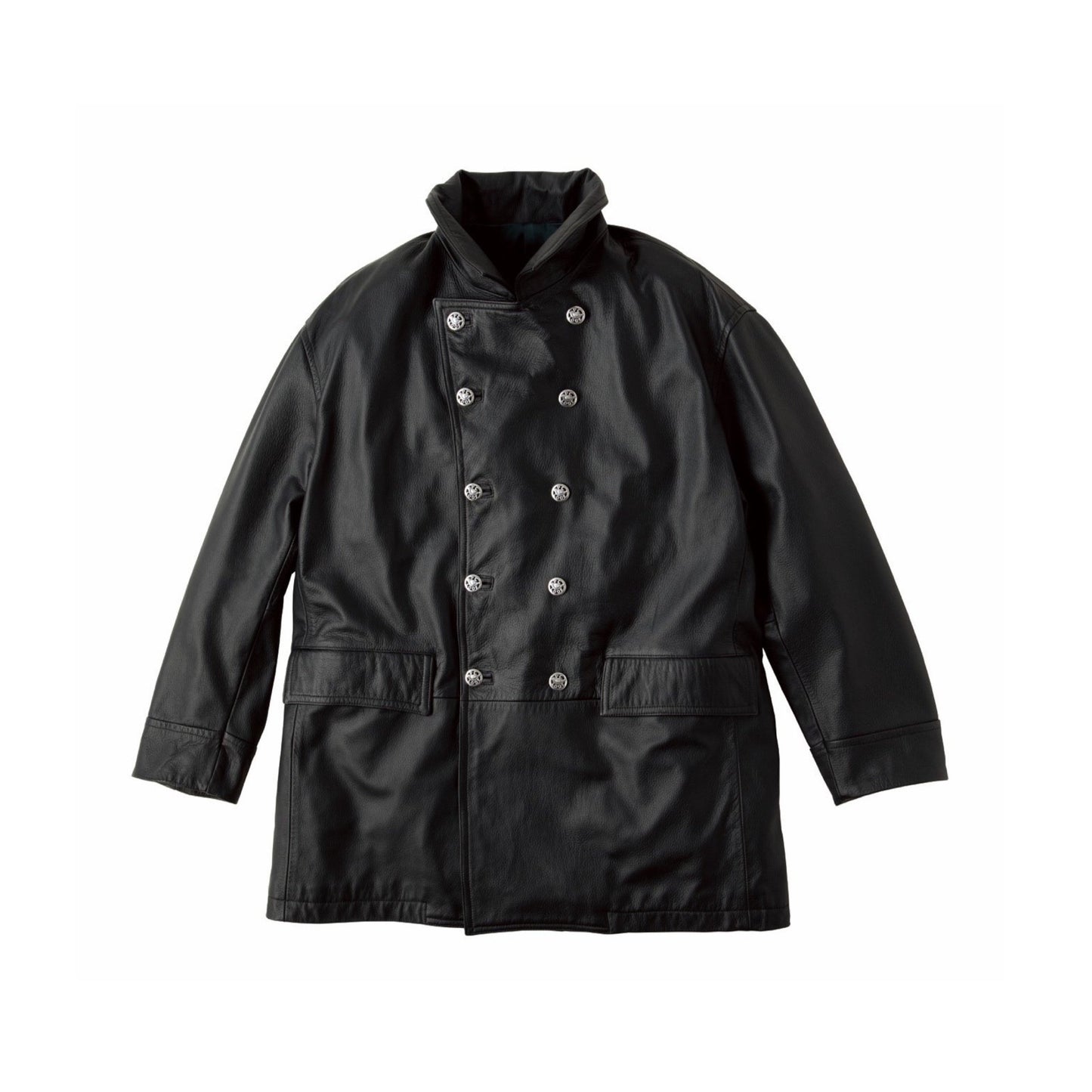 DEERSKIN DRUG STORE JACKET W/SILVER BUTTONS
