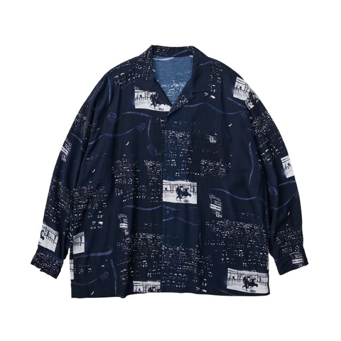"PC EXCLUSIVE" ALOHA LONG SHIRT DRIVE-IN THEATER