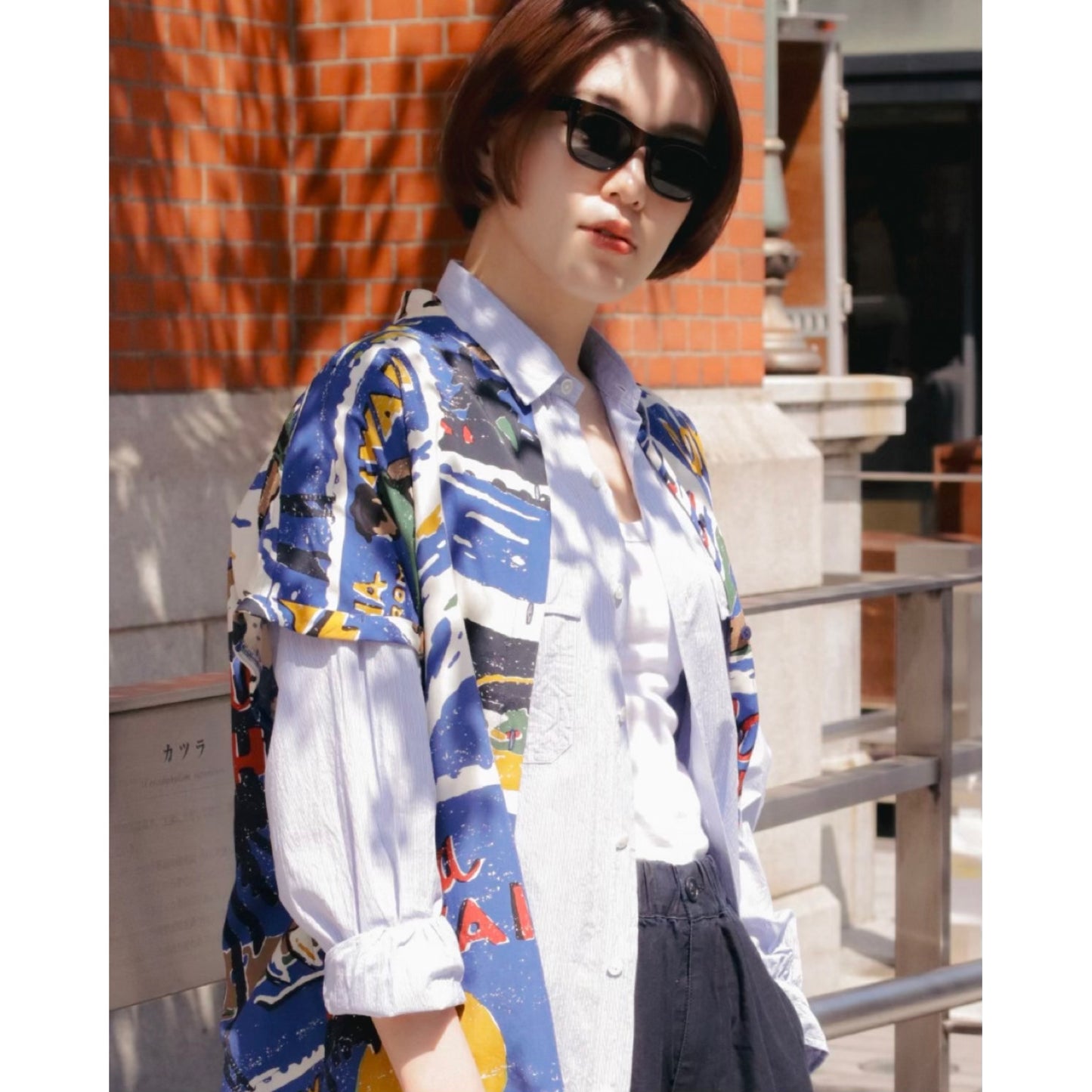 HAWAIIAN OUTDOOR ALOHA BLOUSE