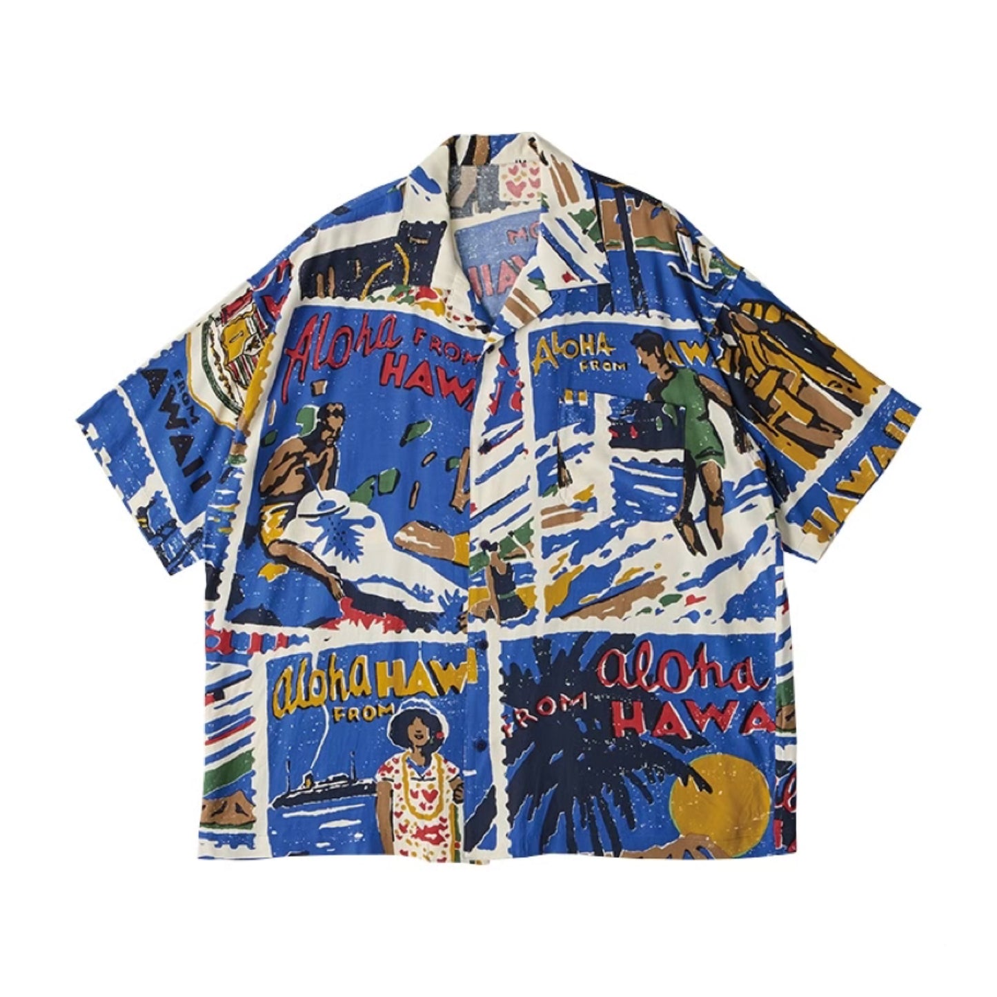 HAWAIIAN OUTDOOR ALOHA SHIRT