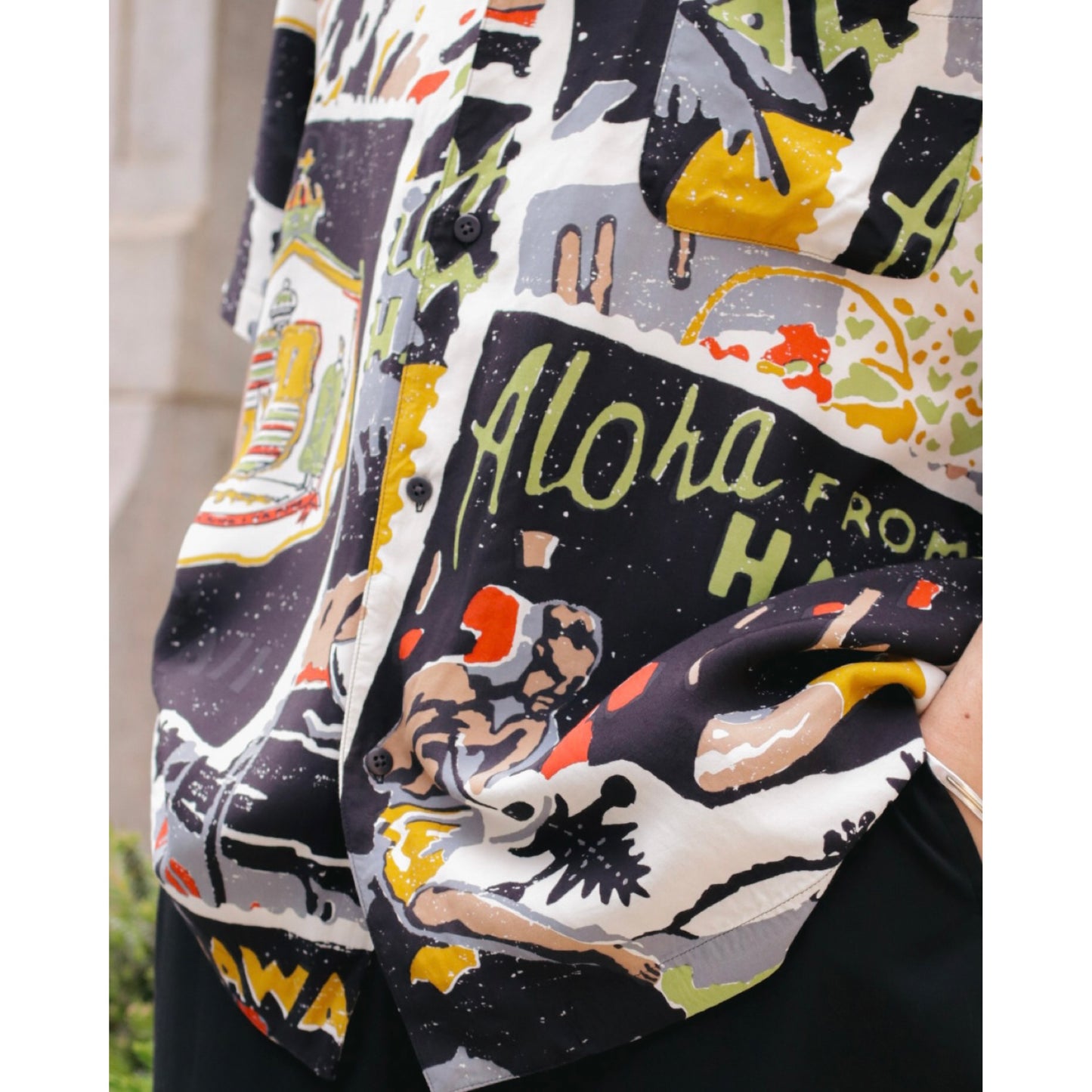 HAWAIIAN OUTDOOR ALOHA SHIRT