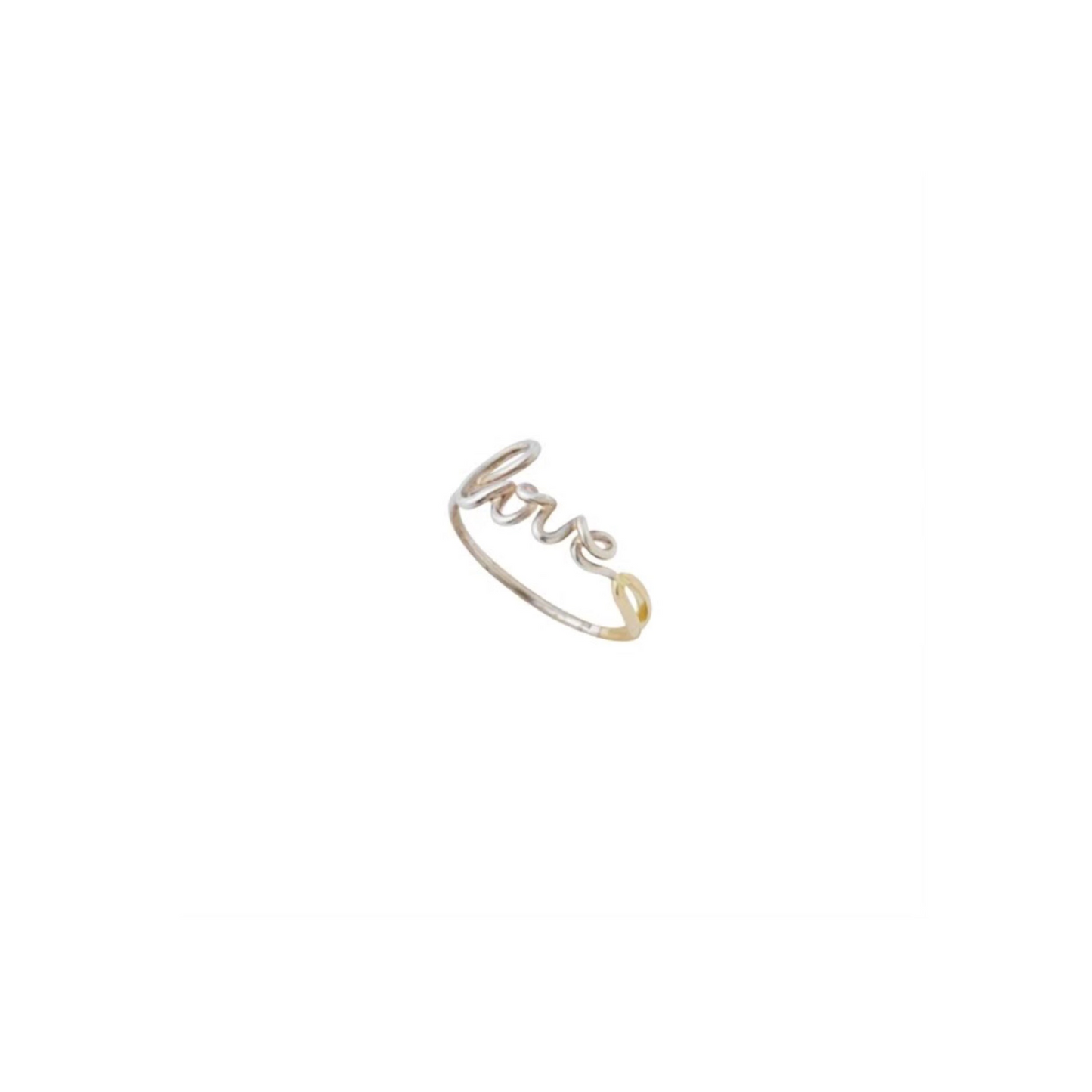 ♥LOVE NEEDLE RING GOLD&SILVER