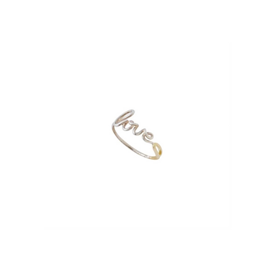 ♥LOVE NEEDLE RING GOLD&SILVER