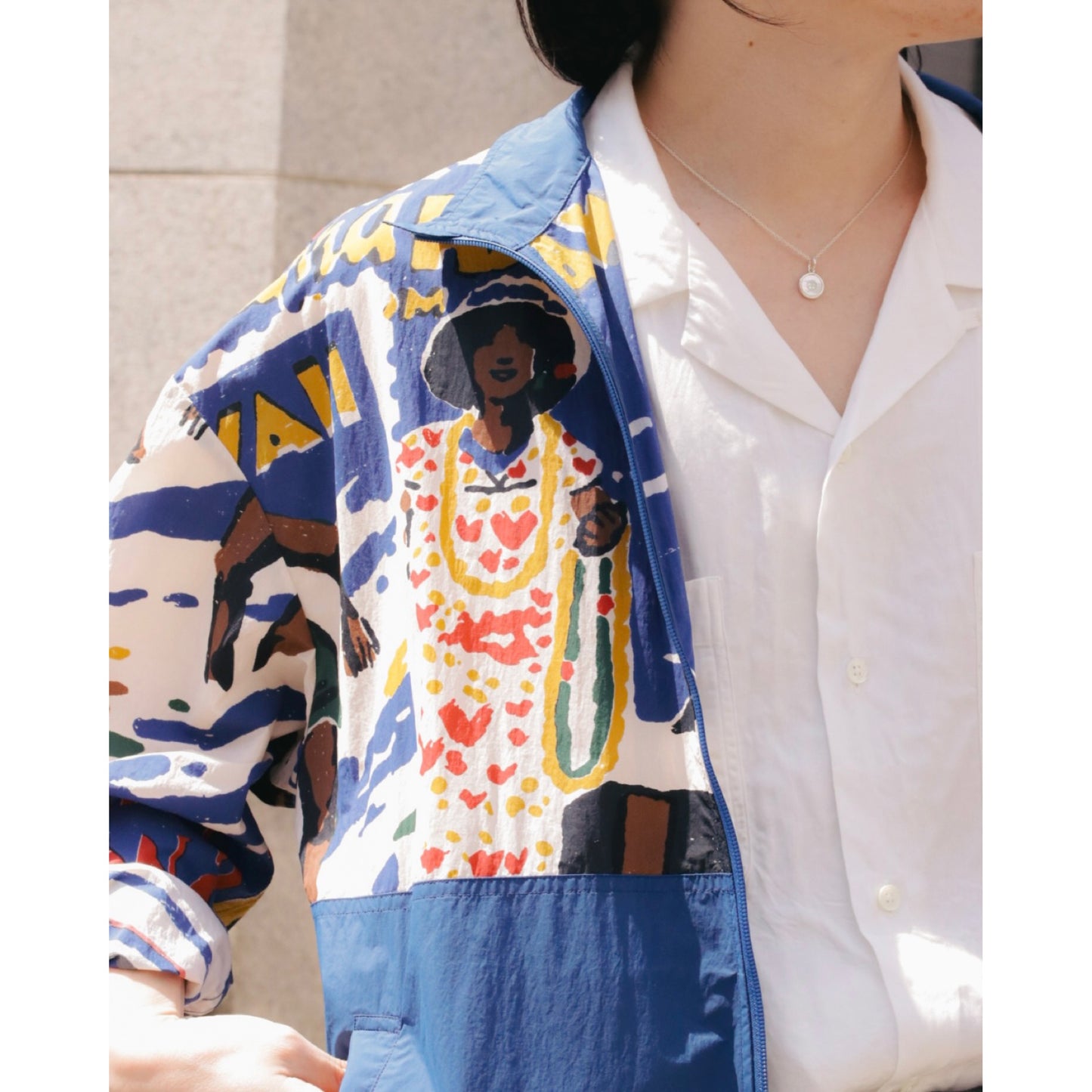 HAWAIIAN OUTDOOR ZIP UP JACKET