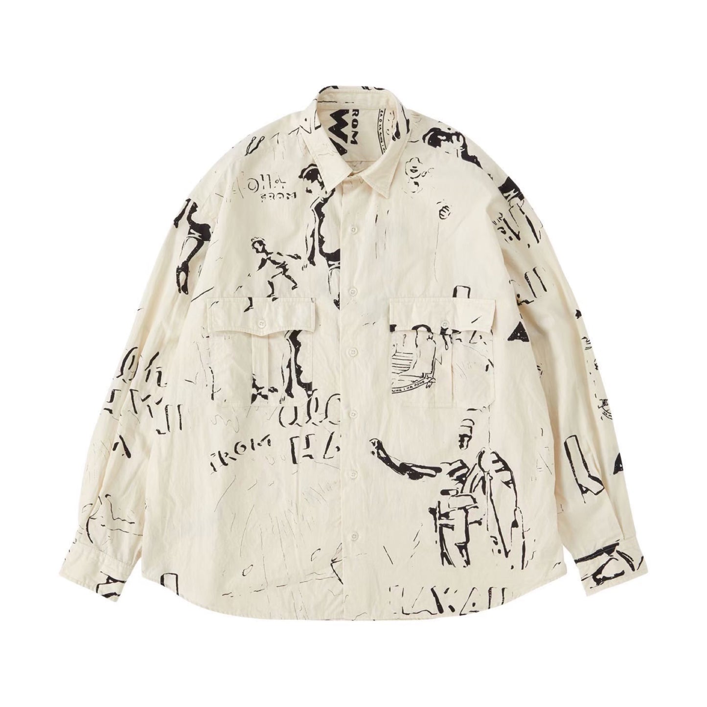 ROLL UP HAWAIIAN OUTDOOR SHIRT