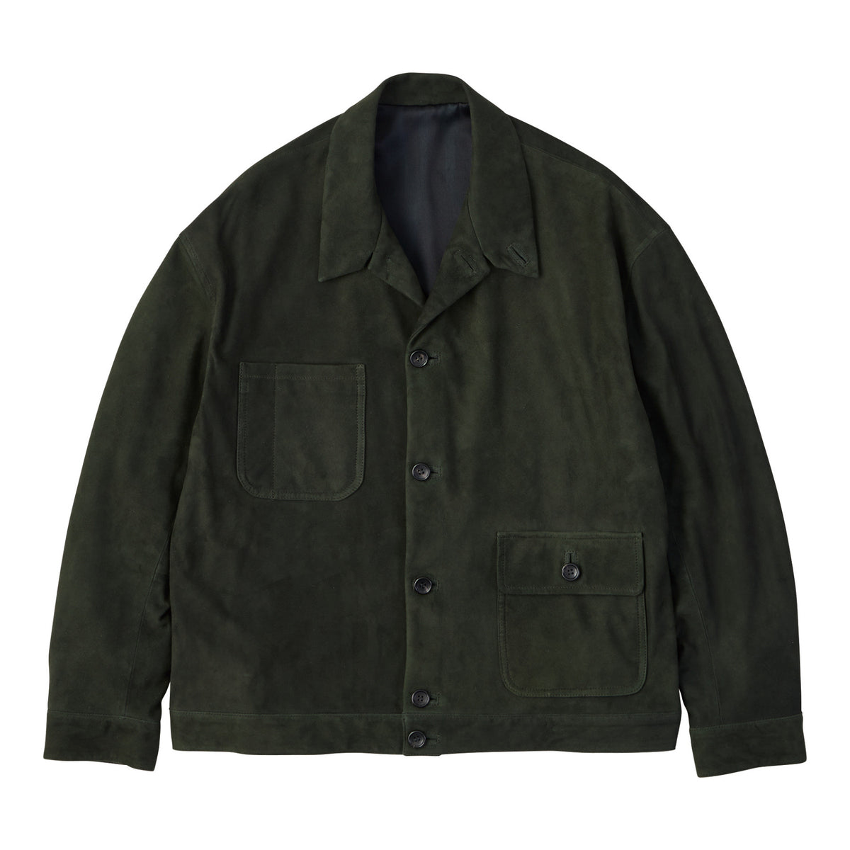 LEATHER SUEDE DUKE JACKET (ENTREFINO)