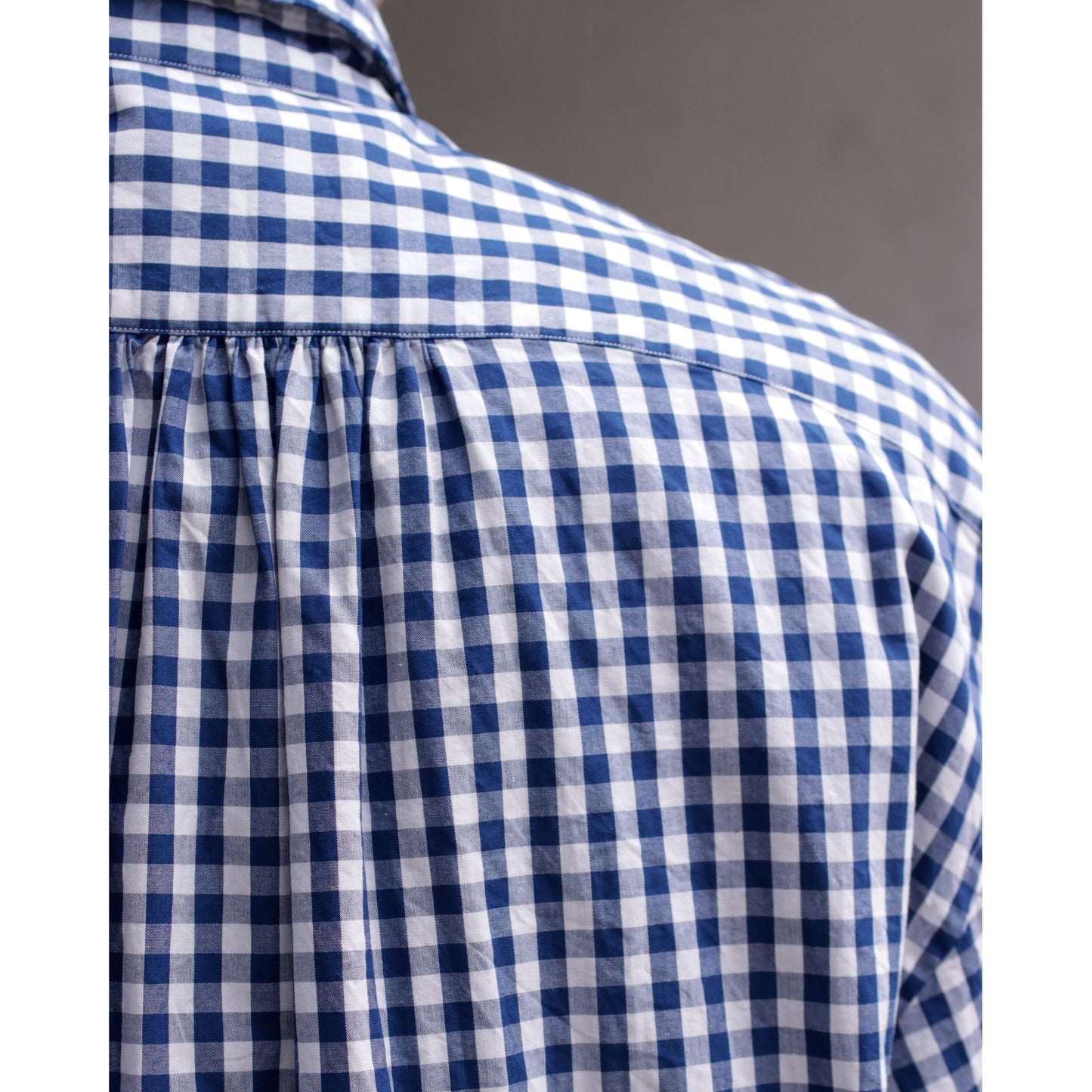 ROLL UP GINGHAM CHECK SHIRT