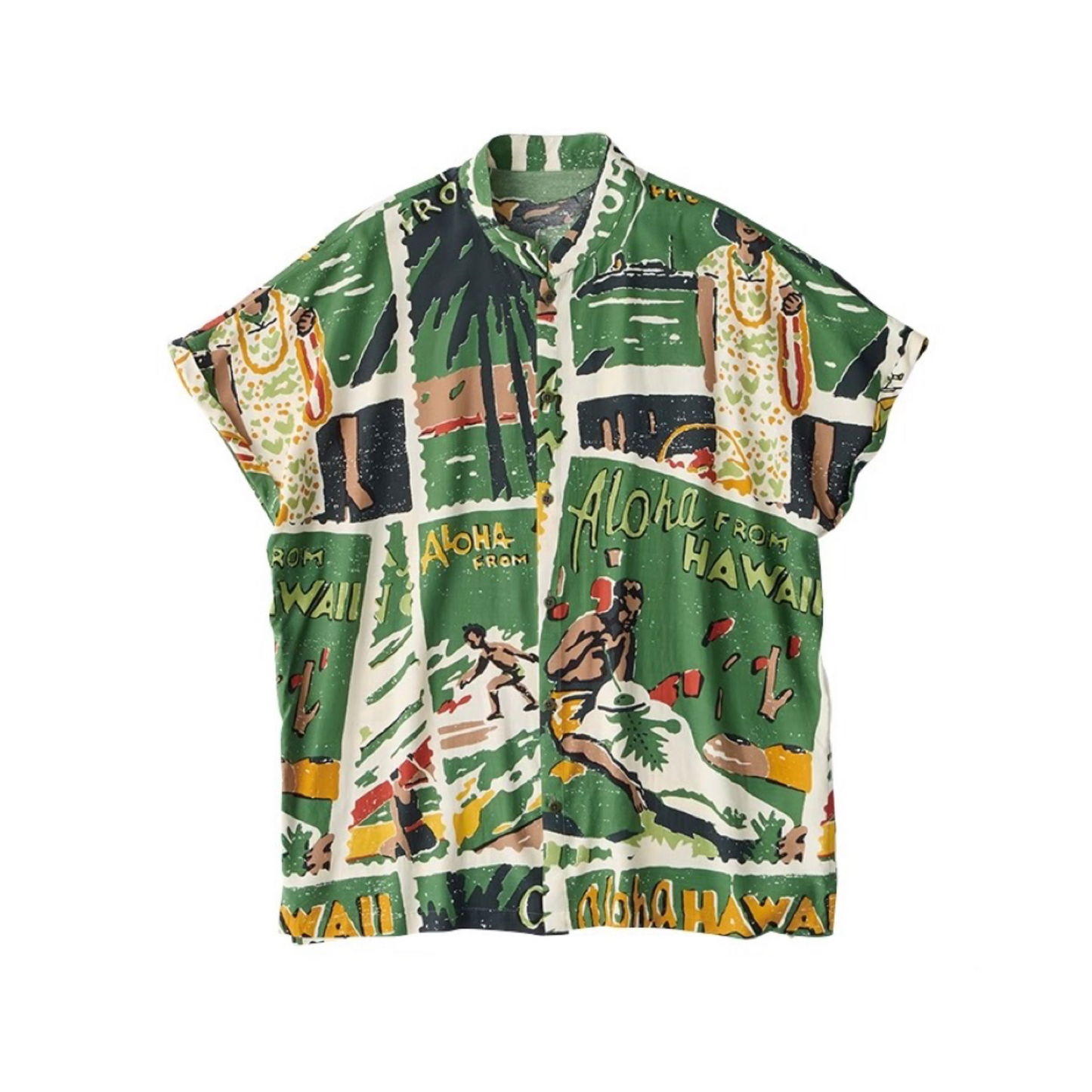 HAWAIIAN OUTDOOR ALOHA BLOUSE