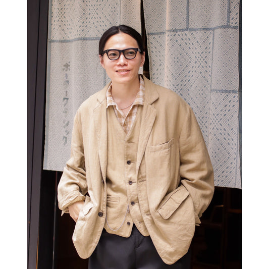 ANTIQUE LINEN CLASSIC JACKET