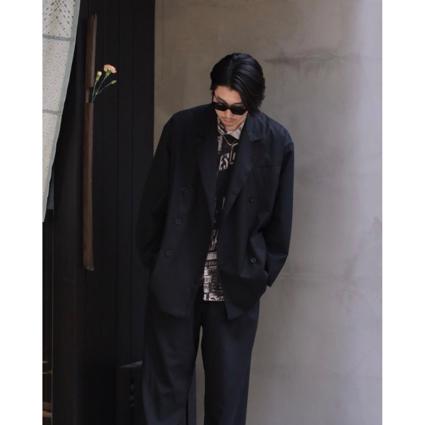"KYOTO EXCLUSIVE" GABARDINE DOUBLE JACKET