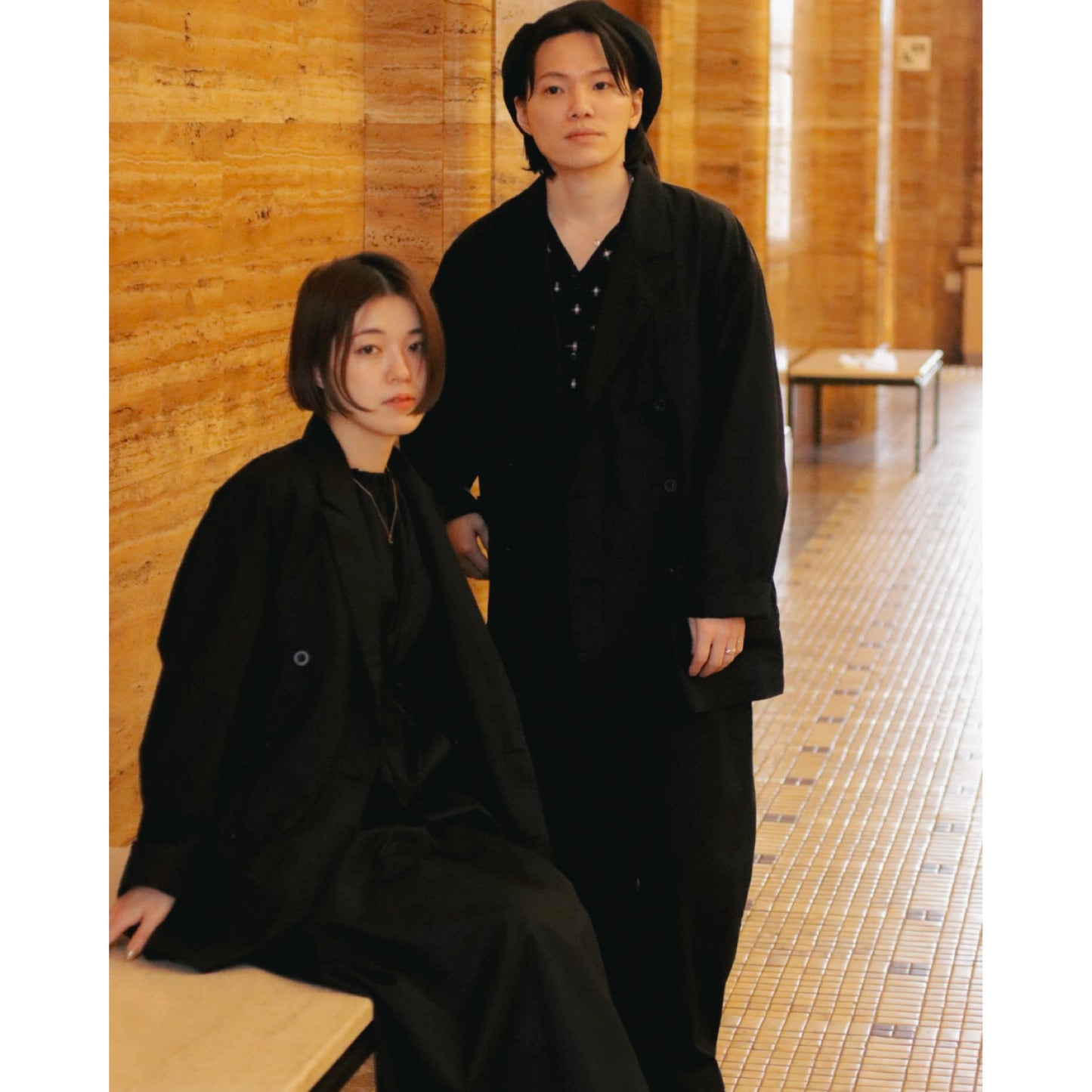 "KYOTO EXCLUSIVE" GABARDINE DOUBLE JACKET
