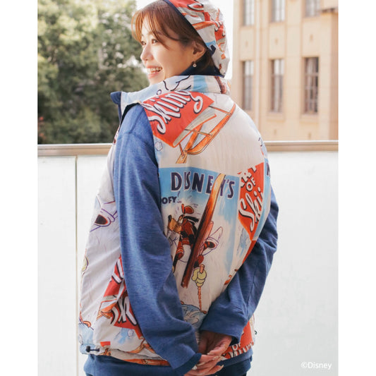 DISNEY V/P PC LINER NYLON COLLECTION ZIP UP VEST